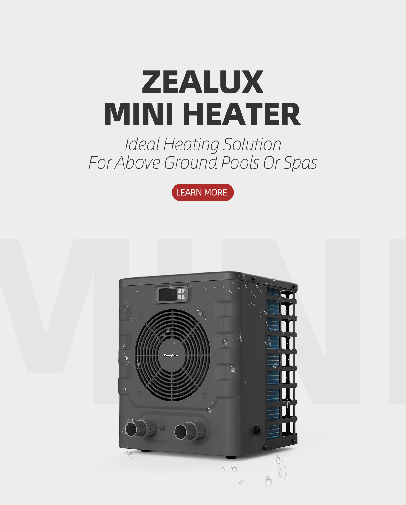 Zealux - Zealux | Pompe à chaleur multizone | Chauffage domestique | Pompes à chaleur pour piscine | Pompe à chaleur AIR-EAU | Eau chaude sanitaire